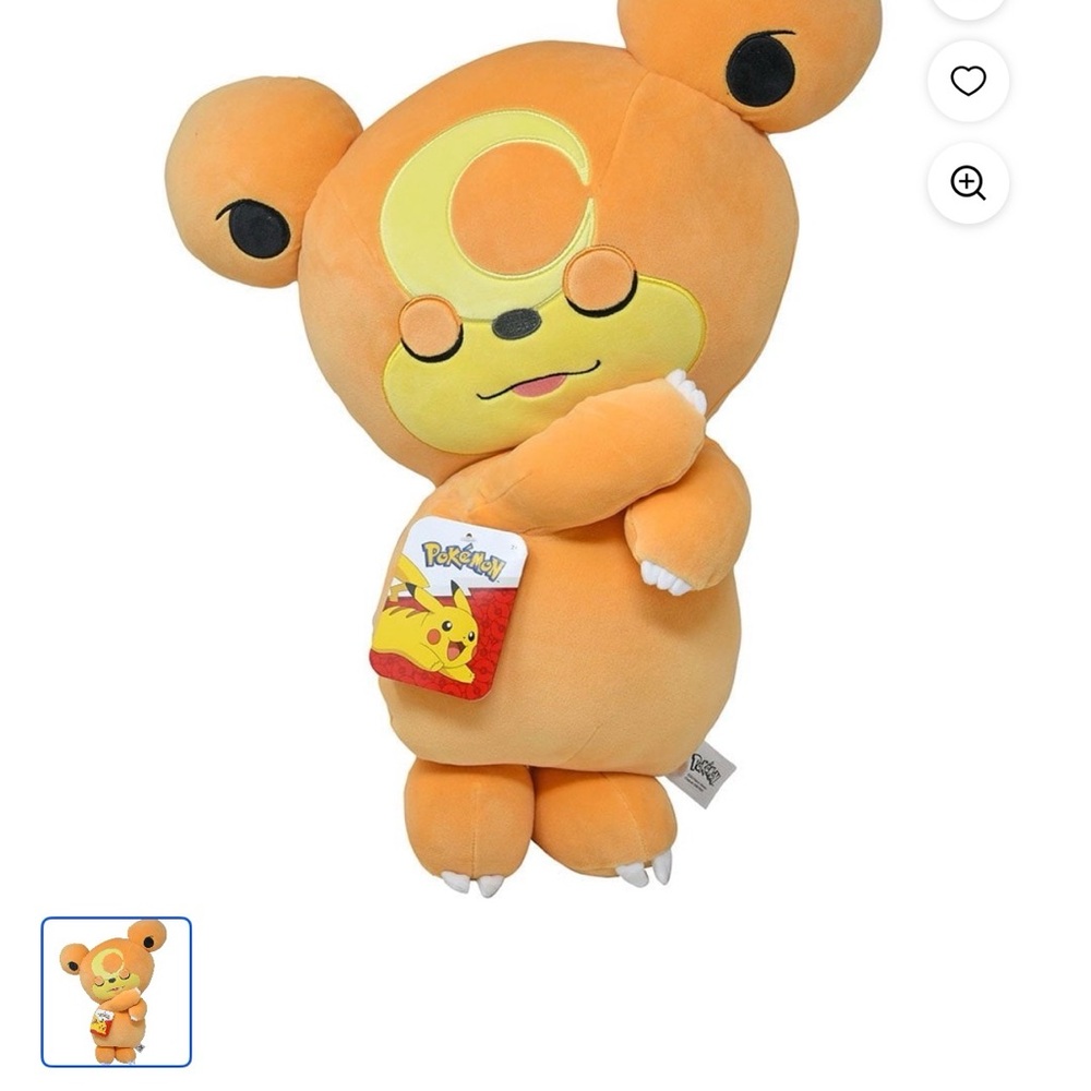 Pokémon Teddiursa plus new